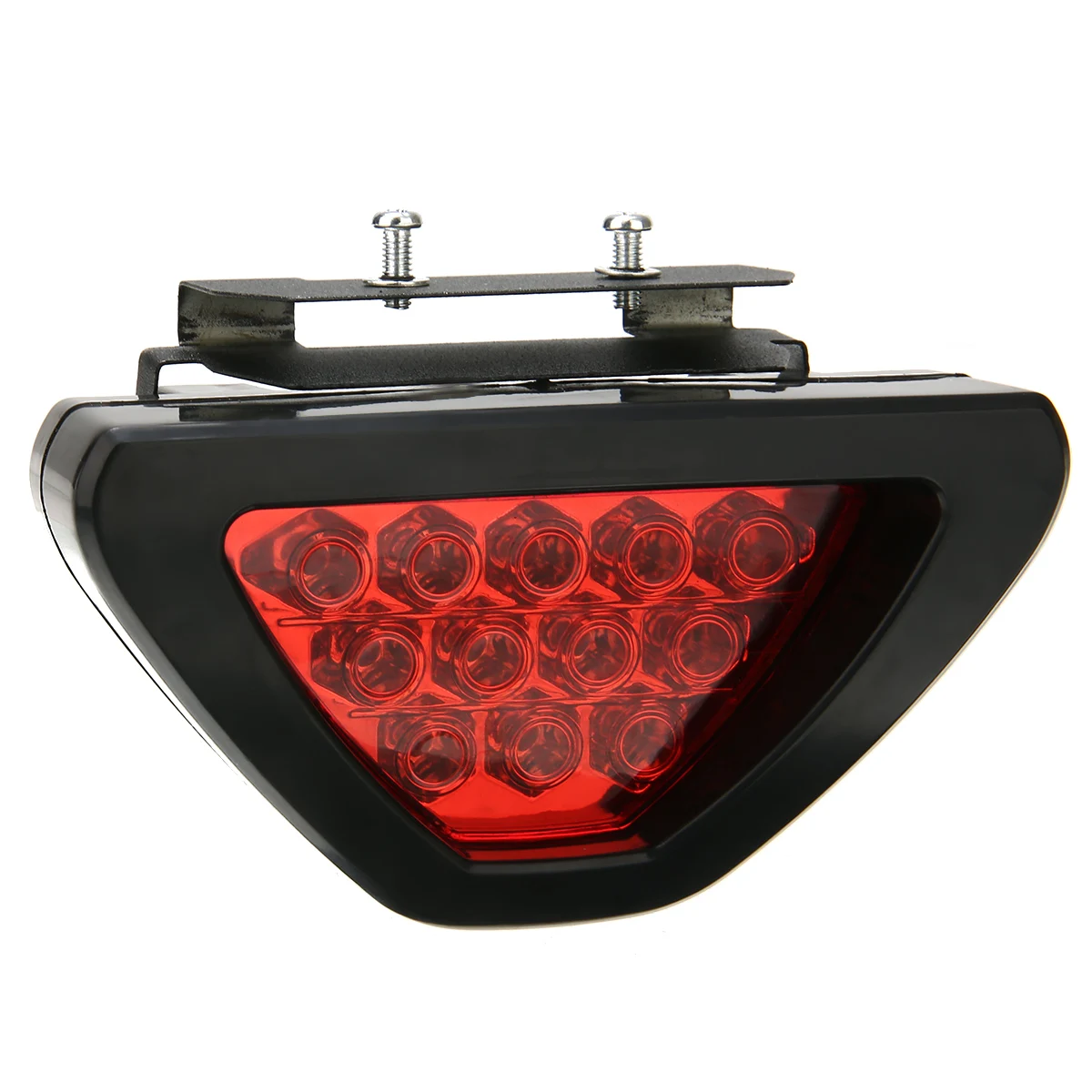 Universal F1 Style 12 LED Red Auto Car Third Rear Tail Light Brake Stop Safety Lamp High Power LED Light For Auto Truck SUV
