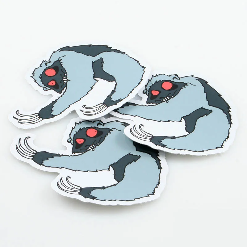 UV Resistant Permanent Adhesive Die Cut Bumper Sticker Printing,Custom