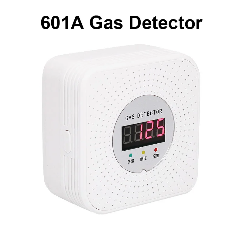 

601A Home Security Carbon Monoxide Gas Detector Independent CO Gas Sensor 0-1000ppm Warning-up Poisoning Alarm Detector