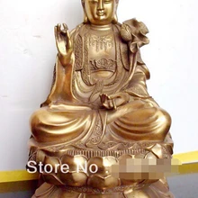 Тибетского Буддизма Махастхамапрапта бронза статуя будды