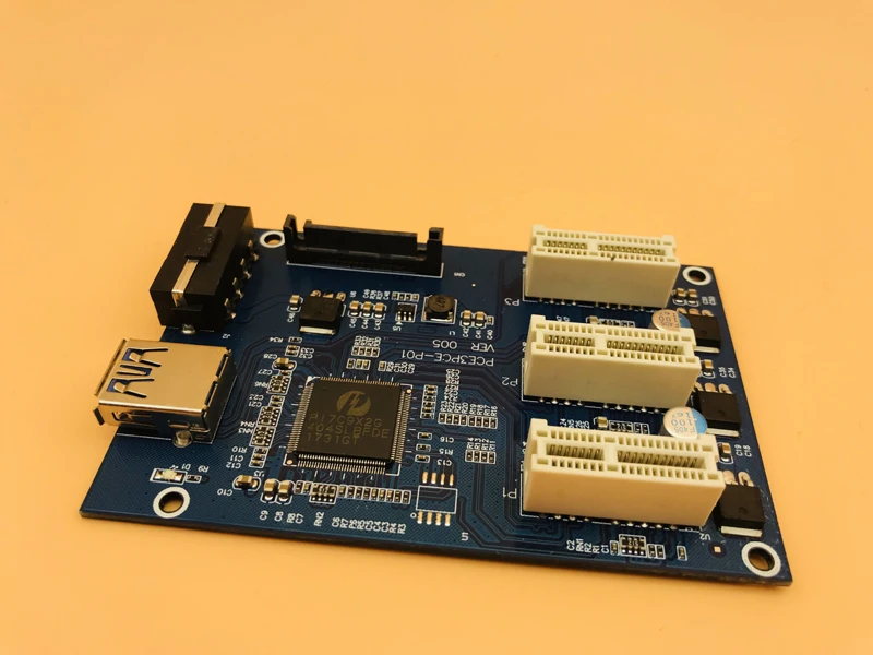 3 в 1 PCIE PCI Express 1X слоты райзер карта E от до расширительный адаптер 2 слойная