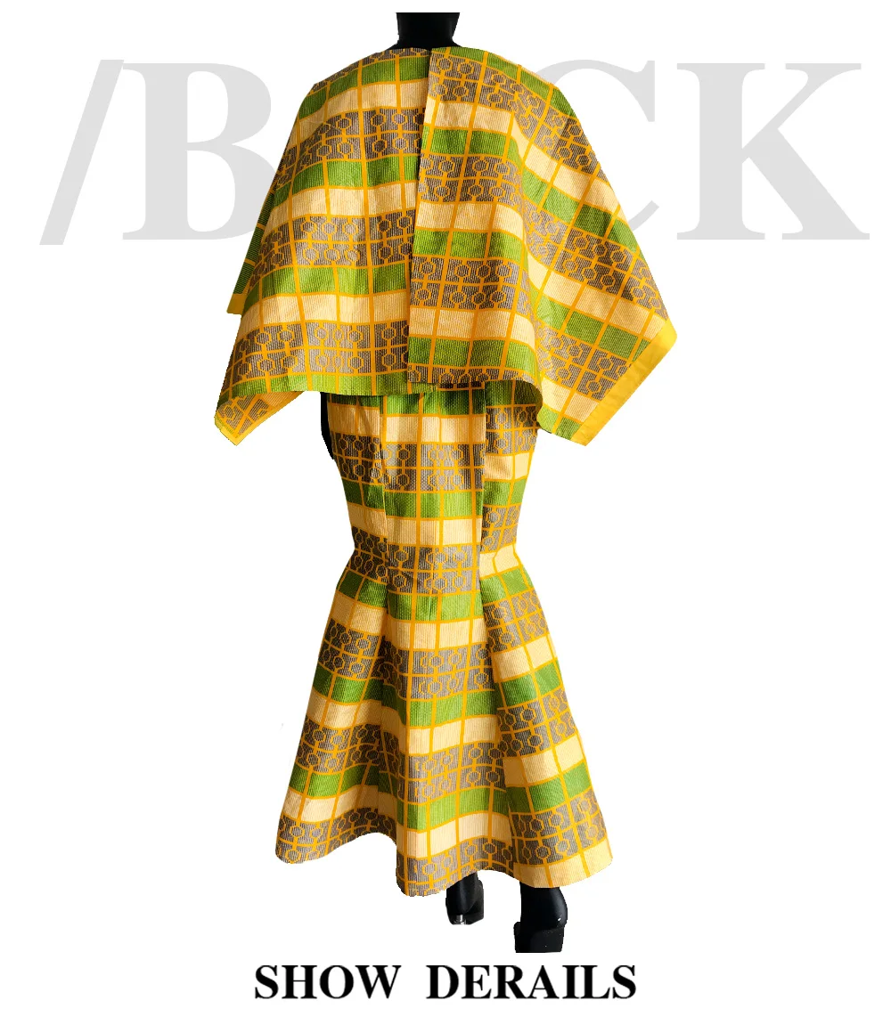 AFRIPRIDE, индивидуальная африканская женская одежда плащ, рукава, v-образный вырез, плиссированное Макси платье для женщин, плюс размер, чистый