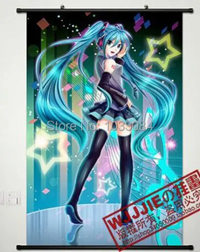 

Anime VOCALOID Hatsune Miku Home Decor Poster Wall Scroll
