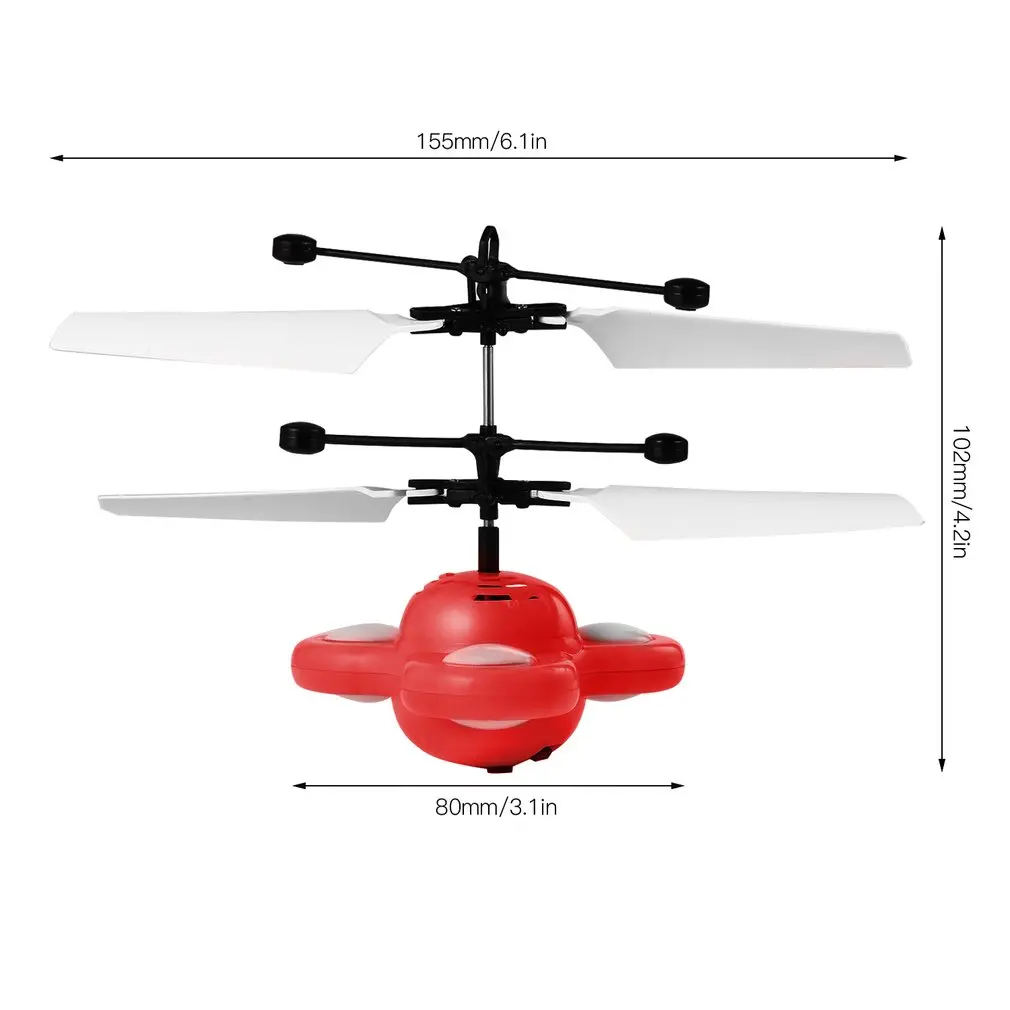 hand sensor ball helicopter