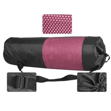 Портативная сумка для Йога-коврика регулируемый ремешок нейлоновая сетка спортивный держатель инструмента