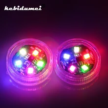 Kebidumei Предупреждение лампы-вспышки 5 светодиодов индикации безопасности Беспроводной анти-столкновения сигнальный светильник стояночные огни для автомобиля открывания двери