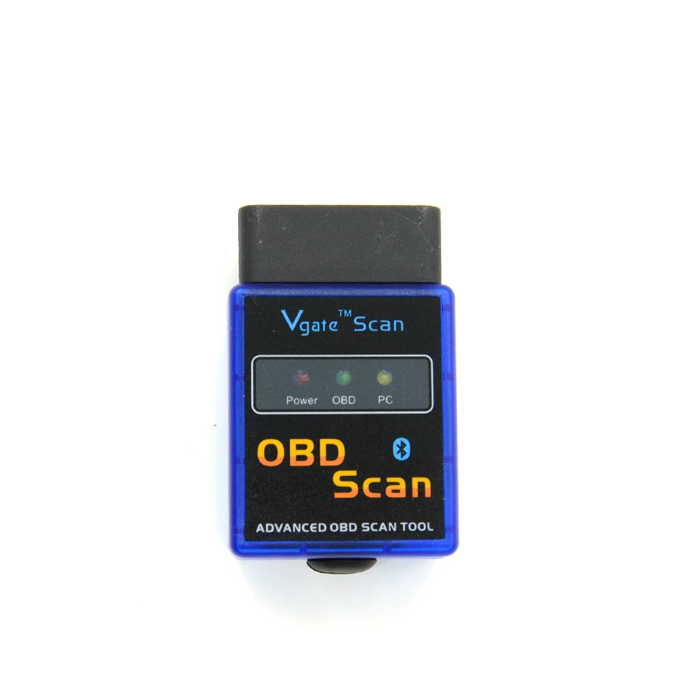 2019 новый Мини Vgate ELM 327 V2.1 Bluetooth Scan OBD2 / OBDII ELM327 сканер кодов BT 16 контактный адаптер