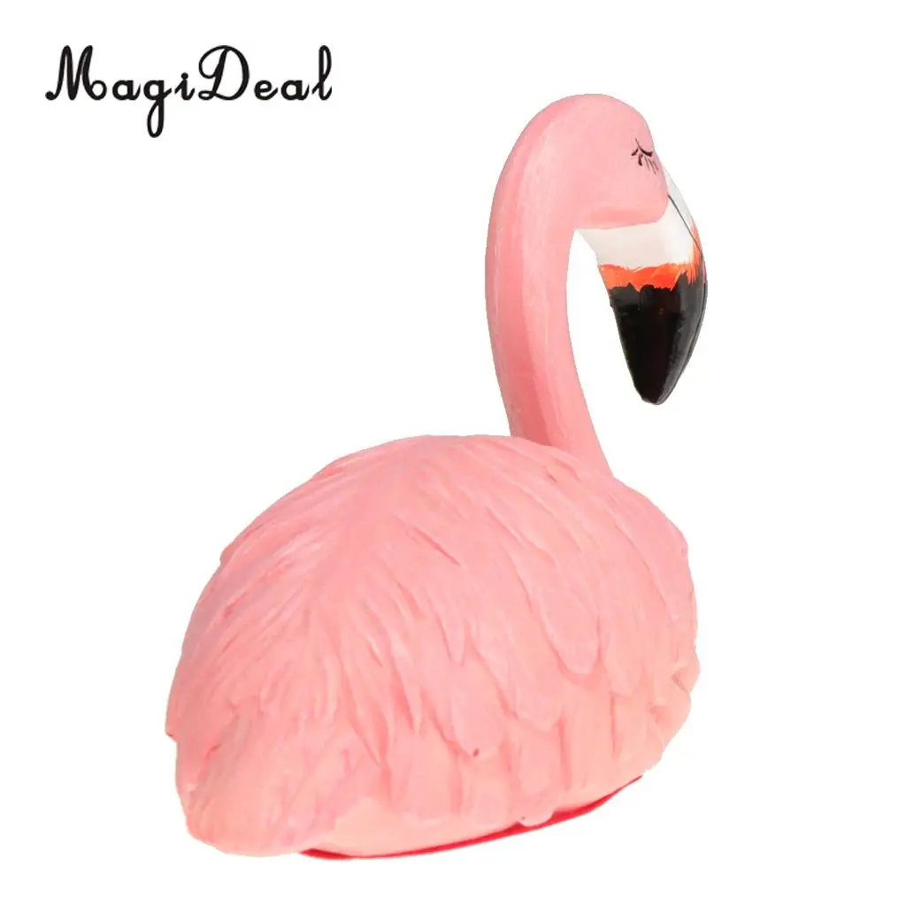 Chic Flamingo Ormament Figurines Sculpture Wedding Decor Home Decoration 8 Styles 8-15cm, Pink