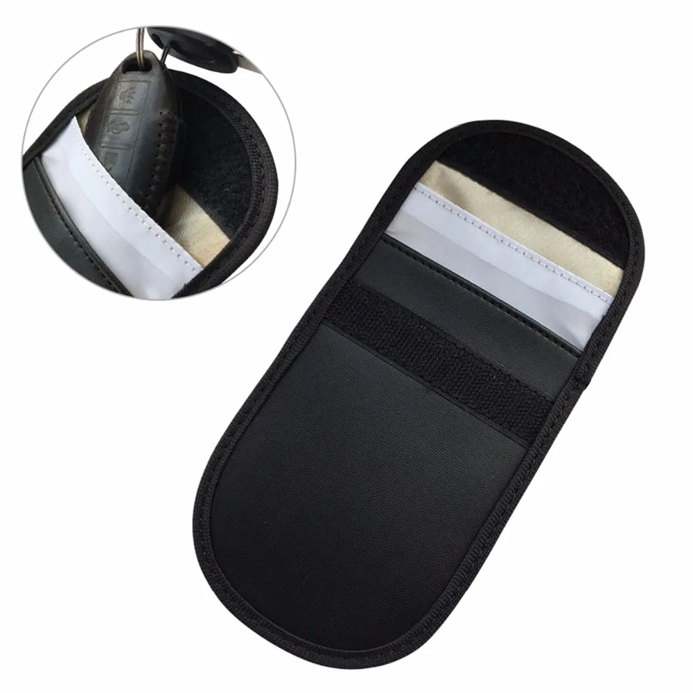 Nosii 2 шт. Автомобильный ключ rfid сигнал блокирующий чехол сумка Защита от кражи