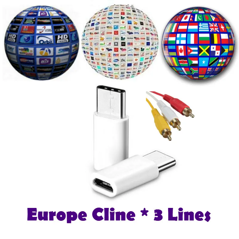 Best 1 year 6 month Cccom 6clines for Satellite Receiver Set top box Spain UNITED KINGDOM Germany French POLSAT MOVISTAR