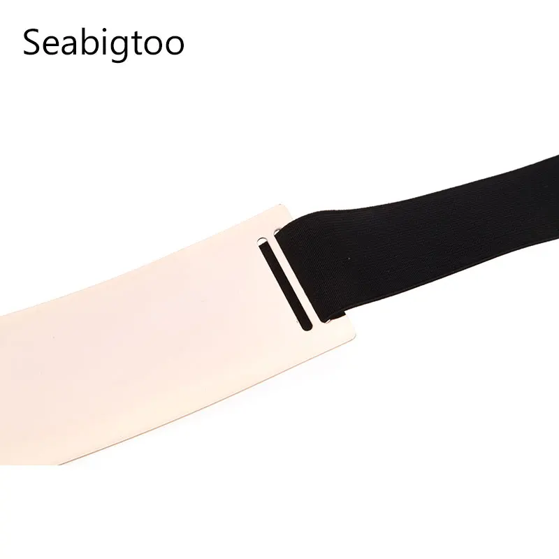 Seabigtoo эластичные ремни для женщин металлические металлическая пряжка женские