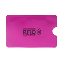 AOLIDA 1 набор цветов RFID Блокировка рукав Кредитная карта протектор банк визитница чехол тонкий