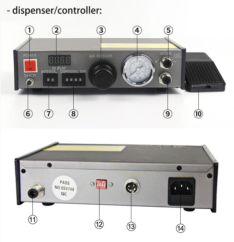 glue dispensing controller