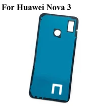 2PCS Adhesive Tape For Huawei Nova 3 Nova3 3M Glue Back Battery cover Rear Door Sticker