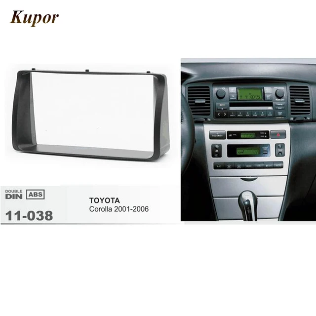 11 038 Radio Fascia Frame kit for Toyota Corolla 2001 2002 2003 2004