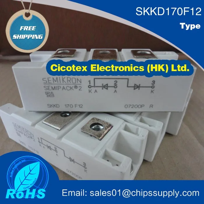 

SKKD170F12 diode module IGBT Fast Diode Modules