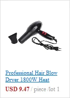 Портативный мини складной фен для волос мощностью 1200 Вт, компактный фен для волос