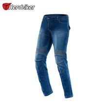 Motorcycle Motocross Pants Jeans Motorcycle Pants Hip Protector Jeans Trousers with Removeable Protectors for Men motocross motorcycle motorcycle pants man uglybros guardiano in movimento di spin bike ubp09 jeans fashion