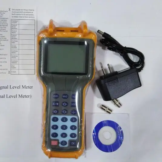 RY S110D Cable TV DB Tester Measurement Frequency Scope 5870MHz Signal Level Meterin Level