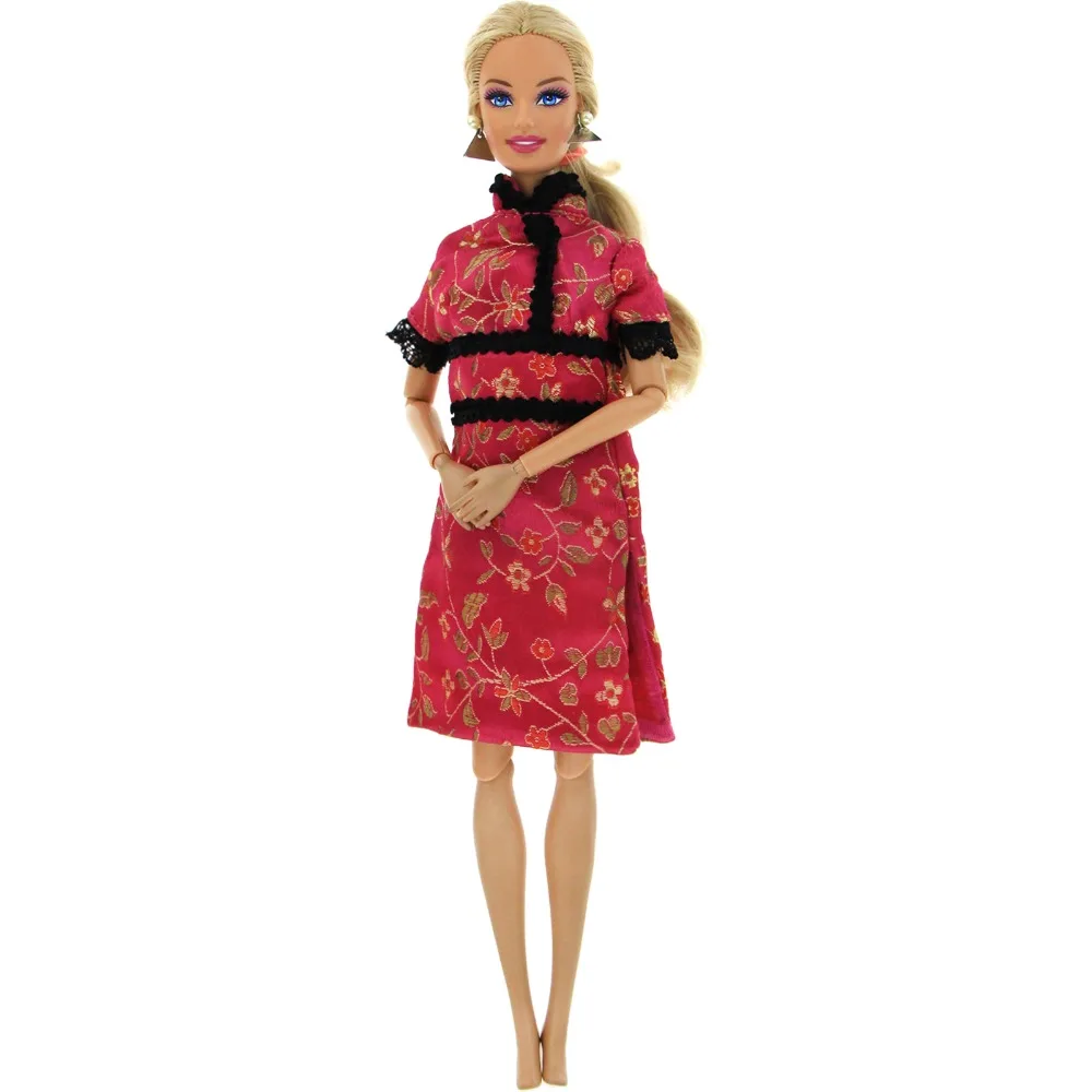 5 шт./лот смешанный стиль Одежда для свиданий мини платье Купальник пальто комбинезоны брюки блузка Одежда для Барби аксессуары для кукол игрушки