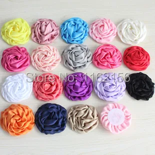 

Free Shipping! 80pcs/lot DIY 3'' Beauty Rose Puff Flowers,Girls Fashion Hair Accessories Children Boutique Hair Flowers