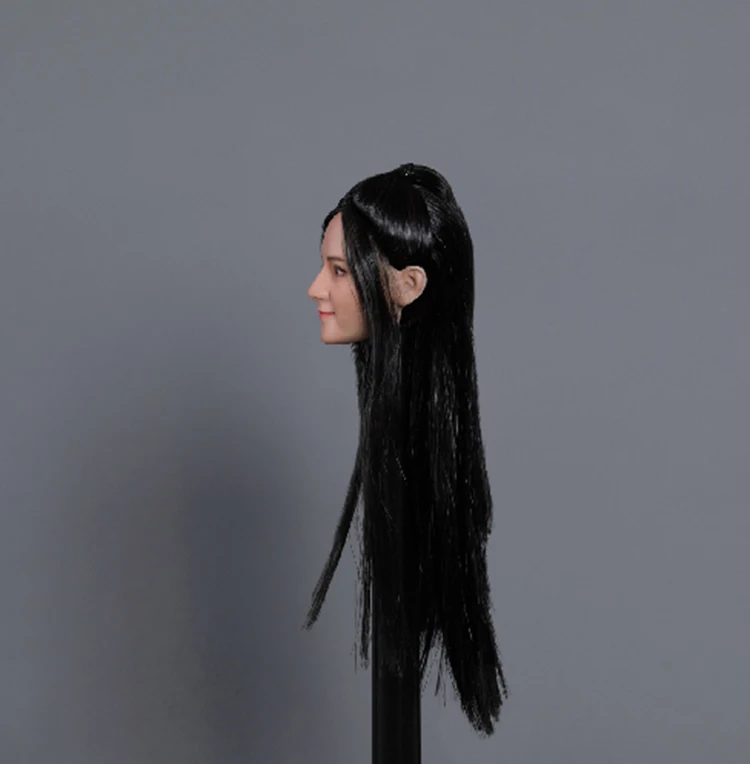 1/6 весы рисунок аксессуар азиатские Красота голова лепить резьба Модель Dilraba Gulnazar
