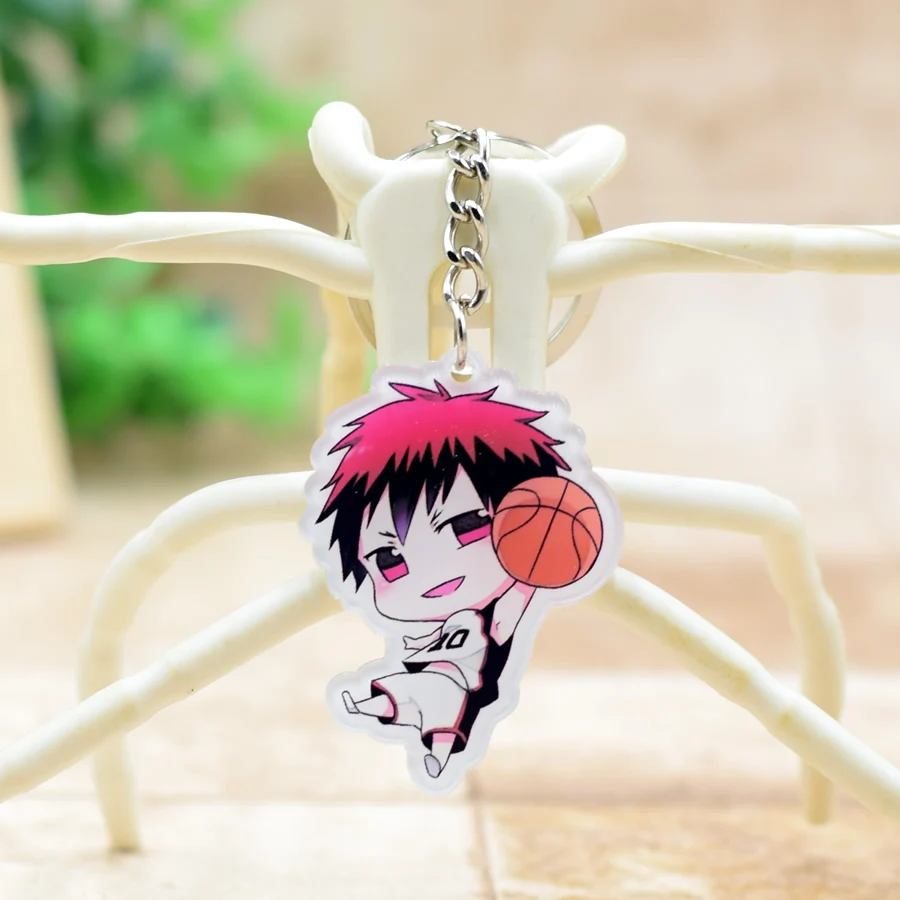 Kuroko no Basket акриловый брелок-Подвеска Аксессуары для автомобильных ключей милый японский мультфильм Баскетбол Kuroko, 7 видов стилей SS229-235 XS-2