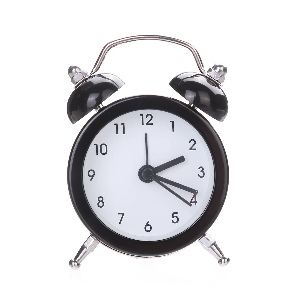 3 Inch Metal Alarm Clock With Loud Alarm Mini Cute Bedside Station Clock Silent Quartz Alarm Clock with Button Battery Colorful 3 Inch Metal Alarm Clock With Loud Alarm Mini Cute Bedside Station Clock Silent Quartz Alarm Clock with Button Battery Colorful