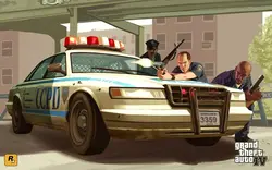 Видео игры grand theft Авто полицейские машины grand theft auto iv gta iv 4 размера украшение дома холст плакат печать