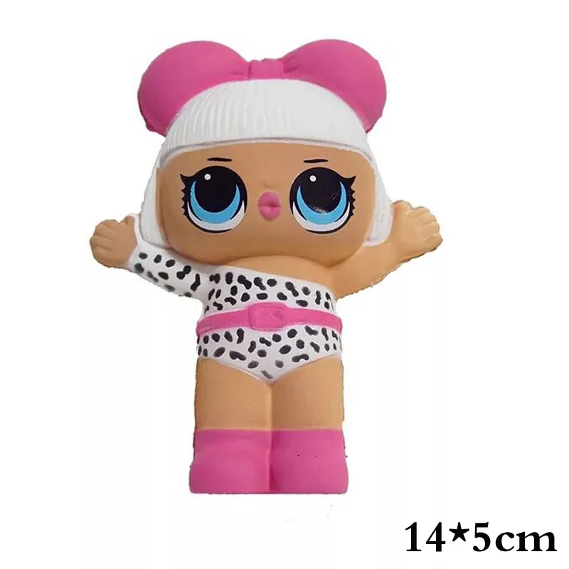 Kawaii Мультфильм LOL Squishies куклы замедлить рост Ароматические снятие стресса