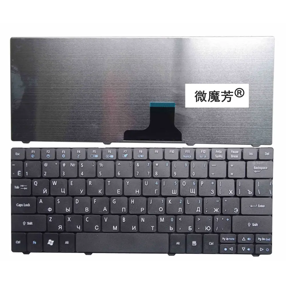 Клавиатура для ноутбука Acer Aspire One Русская клавиатура ZA3 ZA5 ZA8 MS2298 MS2297 MS2296 751 752 H 753 722