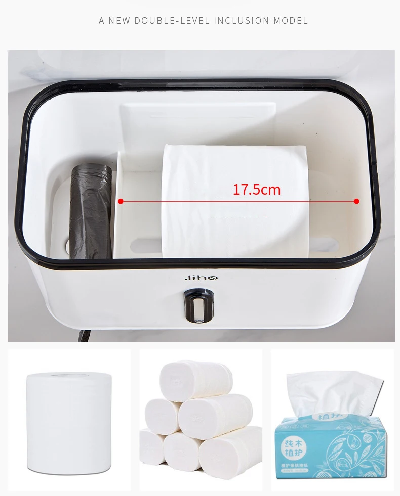 toalhas de papel conveniente durável acessórios do banheiro
