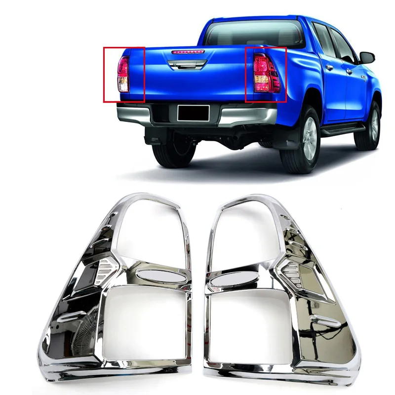Подходит для Toyota Hilux Revo 4 двери ABS Авто аксессуары комплект светильник зеркальная ручка масляный колпачок крышка планки 25 шт