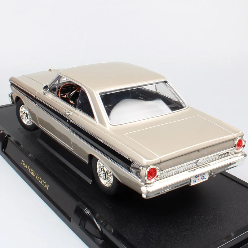 1:18 Масштаб классический ретро дорожный знак 1964 FORD FALCON Sprint hardtop Diecasts& Toy Vehicles модели автомобилей Коллекция игрушек для мальчиков