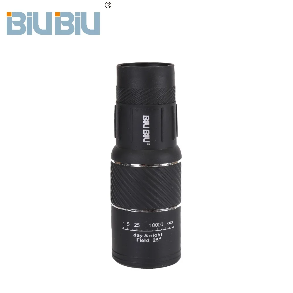 BIUBIU 16x52HD Optical Monocular Low Night Vision Waterproof Mini Portable Focus Telescope Zoomable 10X Scope for Travel Hunting BIUBIU 16x52HD Optical Monocular Low Night Vision Waterproof Mini Portable Focus Telescope Zoomable 10X Scope for Travel Hunting