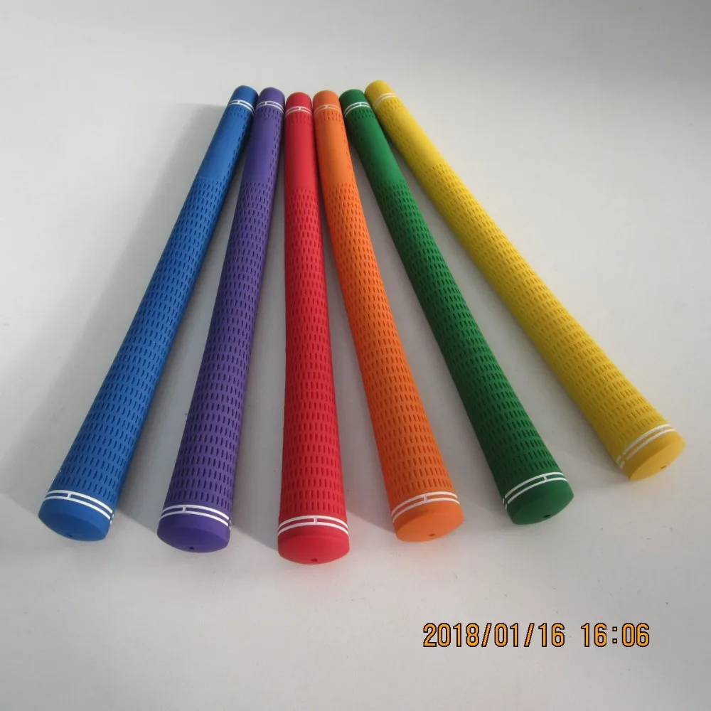 10 قطع لكل لوط صنف اللون فارغة شعار 0.56 الحديد سائق صغار الأطفال المطاط كيد جولف قبضة