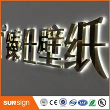 

Advertising signage Wholesale LED acrylic letter sign advertising LED backlit signs