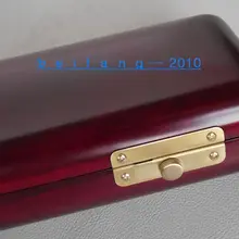 16 отверстия деревянная флейта случае красивые