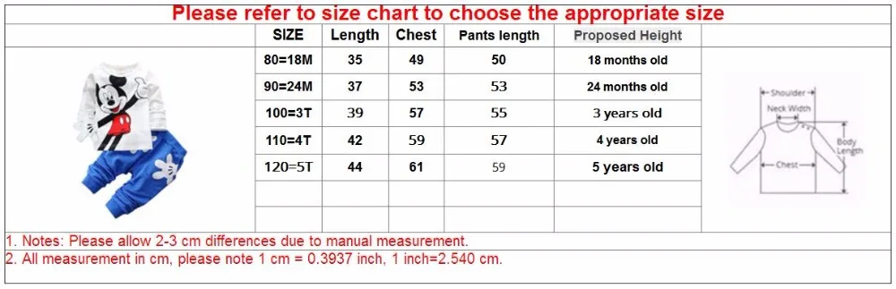 Комплекты одежды для мальчиков и девочек; детский хлопковый спортивный костюм; комплект из футболки с рисунком Микки и Минни и штанов; Модная одежда для маленьких детей