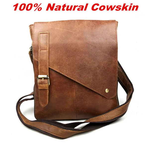

Hot men's bag Genuine leather men Messenger bags leisure bag Vintage briefcase men's fashion men's leather shoulder bags