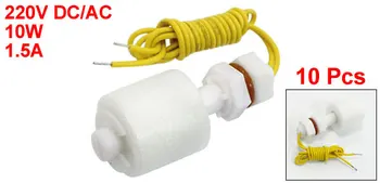 

10 Pcs x Vertical Fish Tank Liquid Water Level Sensor PP Float Switch ZP4510