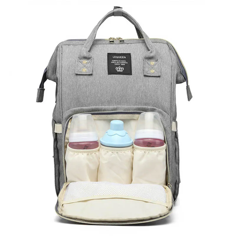 LEQUEEN пеленки мешок зарядки USB многофункциональный большой емкости водонепроницаемый дорожный рюкзак сумка для ребенка материнства и ухода за ребенком