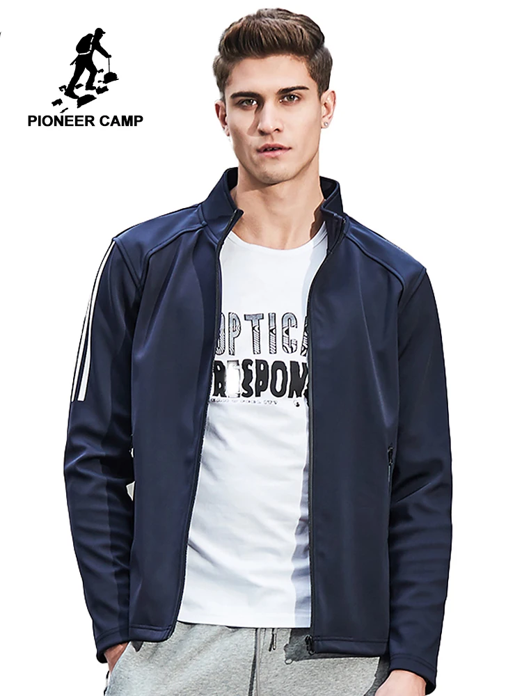 

Pioneer Camp New arrival Spring jacket coat men brand clothing casual male jacket top quality zipper outerwear coat 677185