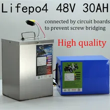 Lifepo4 аккумулятор 48 В 30ah 1200 Вт 1000 Вт baterie+ 5A Зарядное устройство для электрический трицикл зеленый автомобиль скутер экскурсии троллейбус