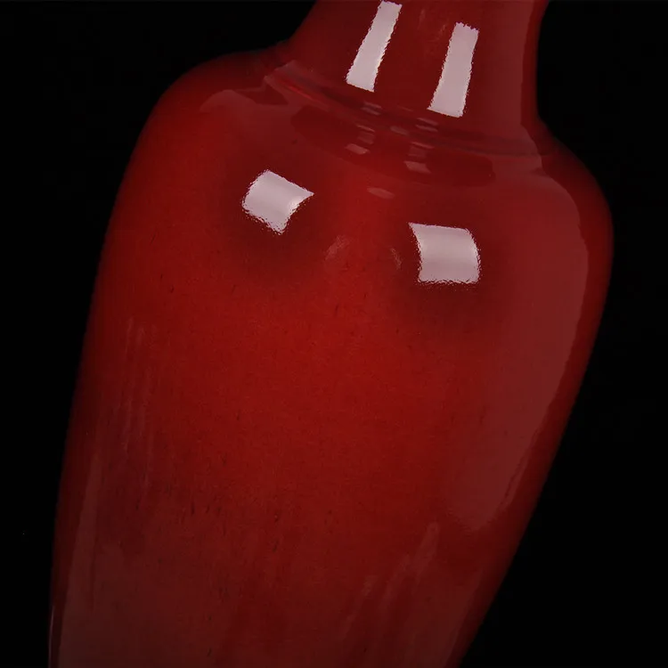projeto esmalte vaso de cerâmica garrafa vaso
