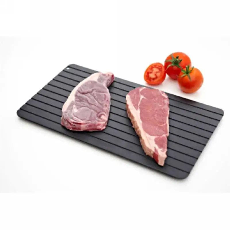 1pc Fast Defrosting Meat Tray Rapid Safety Thawing Tray For Frozen Food Meat Kitchen