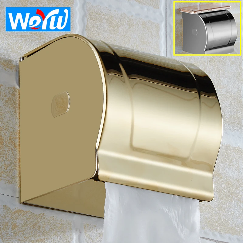 Держатель для туалетной бумаги с полкой из нержавеющей стали держатель для туалетной бумаги водостойкий настенный держатель для