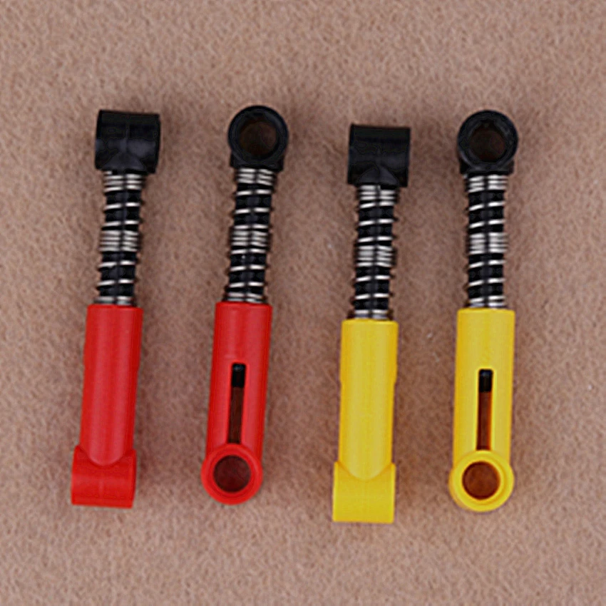 

10pcs/lot Decool Technic Shock Absorber 6.5L with Hard Spring Compatible legos 76537 76138 731c04 MOC DIY blocks bricks set