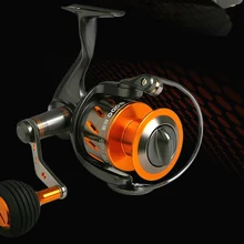 Okuma RAW II рыболовная спиннинговая катушка, полностью Металлическая спиннинговая катушка, рыболовное снаряжение для ловли карпа, Проволочная катушка, катушка для торможения 23 кг, 11BB, катушка для морского троллинга