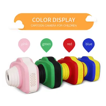 

Mini Cute Dual Lens Camera 2.3 Inch Take Picture Digital Camera for Children Toys Kids